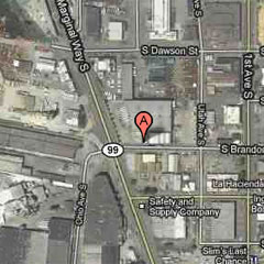 map to Seadrunar Recycling in Seattle